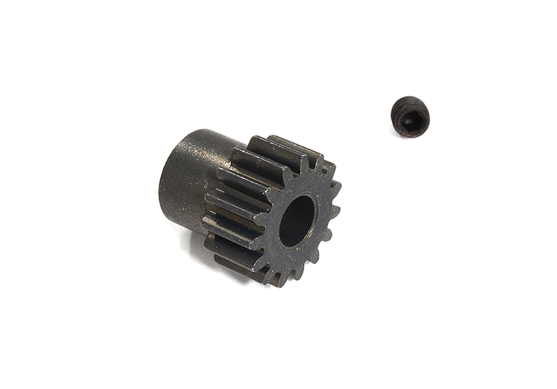 C30304 Billet Machined 0.8 Steel 32 Pitch Pinion 15T for BL Applications w/ 5mm Shaft - Image 1