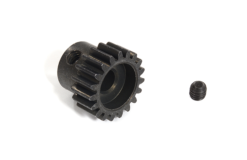 C30306 Billet Machined 0.8 Steel 32 Pitch Pinion 19T for BL Applications w/ 5mm Shaft - Image 1