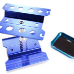 Universal Car Stand Workstation (140x120x145mm) w/ Magnetic Parts Storage Tray