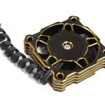 Aluminum High Speed Turbo Cooling Fan 40mmx40mmx10mm