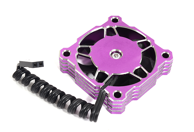 C30313PURPLE Aluminum High Speed Turbo Cooling Fan 40mmx40mmx10mm - Image 1