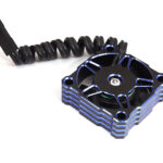Blue Aluminum High Speed Turbo Cooling Fan 30x30x10mm for RC Models