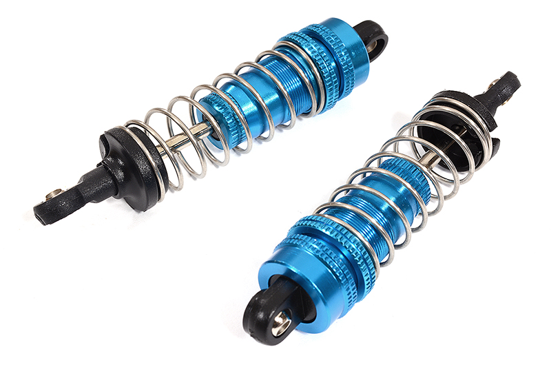 C30316BLUE Alloy Machined Shocks for 1/10 On-Road Car (L=72mm) - Image 1