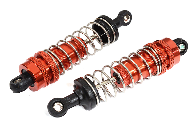 C30316RED Alloy Machined Shocks for 1/10 On-Road Car (L=72mm) - Image 1