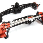 Billet Machined Front & Rear Axle Assembly for Axial 1/10 SCX10 II