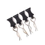 Aluminum Alloy Easy Pulls (4) w/ Body Clips for 1/10 Scale