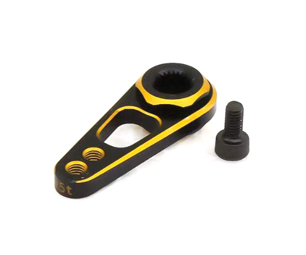 C30327GOLD Billet Machined Steering Servo Horn 25T for Traxxas TRX-4 (r=20, 24mm) - Image 1