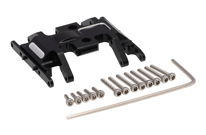 C30338 Alloy Machined Center Gearbox Mounting Plate for Axial 1/24 SCX24 - Image 1