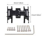 Alloy Machined Center Gearbox Mounting Plate for Axial 1/24 SCX24 - Image 2
