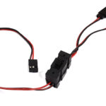 Receiver Type Plugs 2-to-1 Y-Extension Wire Harness with On/Off Switch