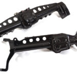 Alloy Machined Front & Rear Axle Housings for Axial 1/10 SCX10 III Crawler