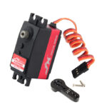 High Torque Digital Low Profile RC Servo 9kg 0.11s Metal Gear in Black