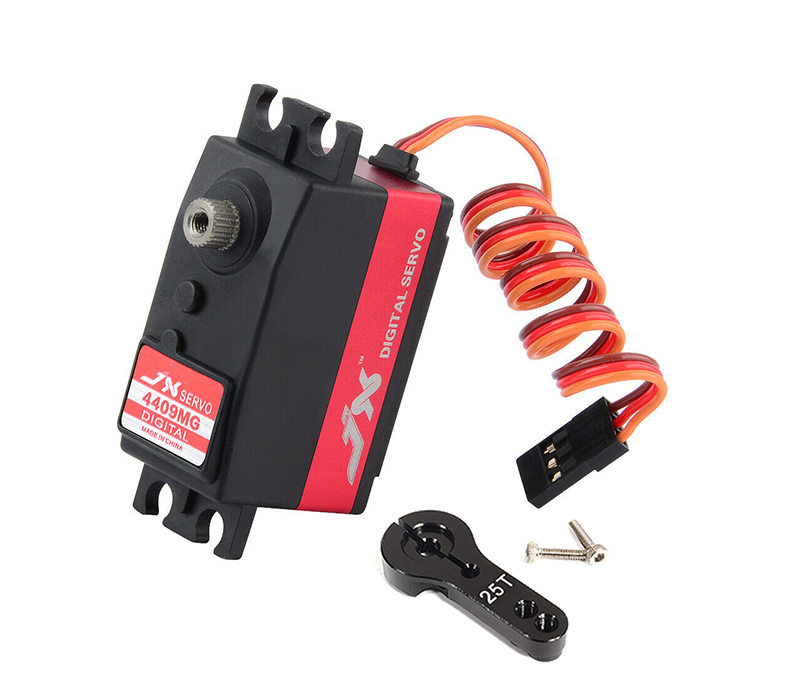 C30381 High Torque Digital Low Profile RC Servo 9kg 0.11s Metal Gear in Black - Image 1