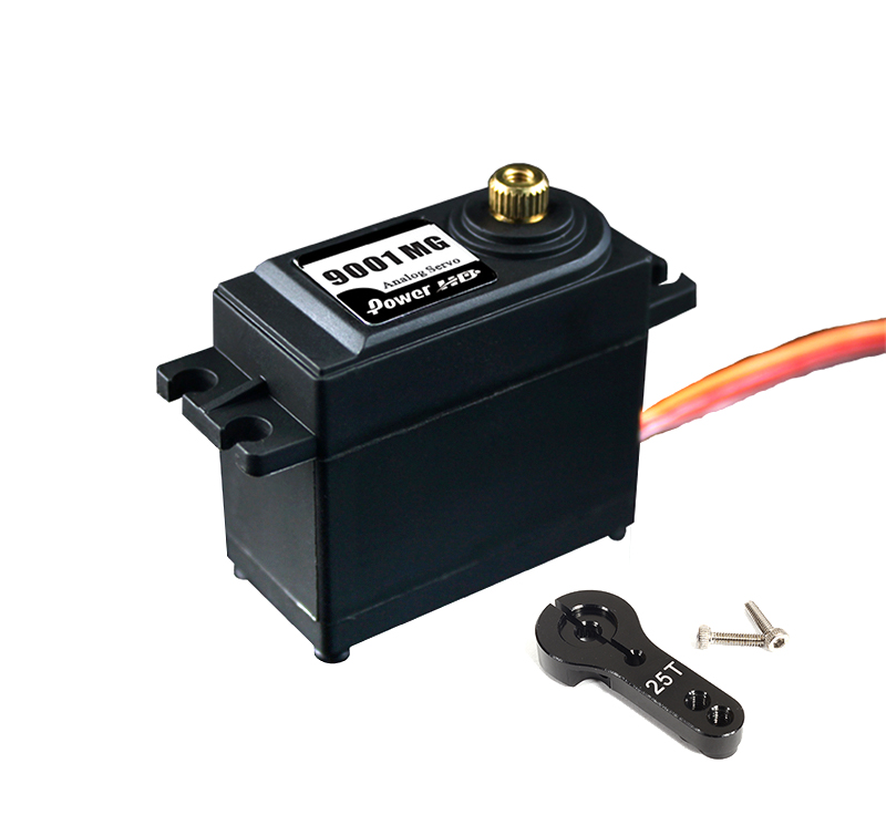 C30398 Power HD HD-9001MG Analog Servo 9.8kg 0.14s - Image 1