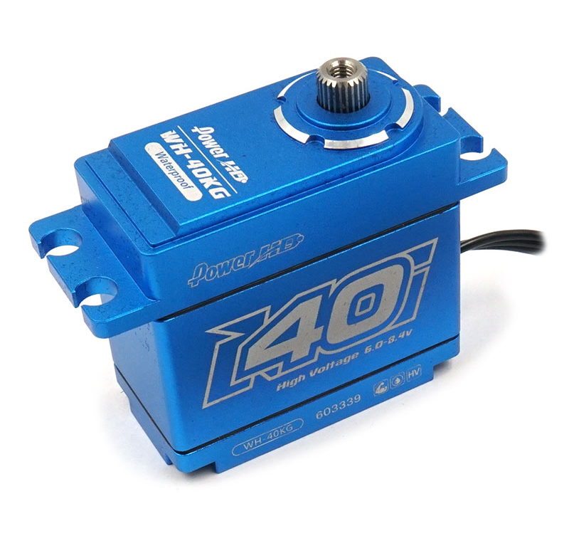 C30401 High-Torque 40kg Waterproof Titanium Gear Digital Servo, Fast 0.17s - Image 1