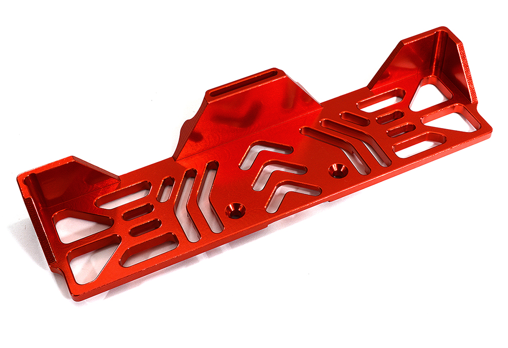 C30413RED Alloy Machined Battery Tray for Axial 1/10 SCX10 III Off-Road Crawler - Image 1