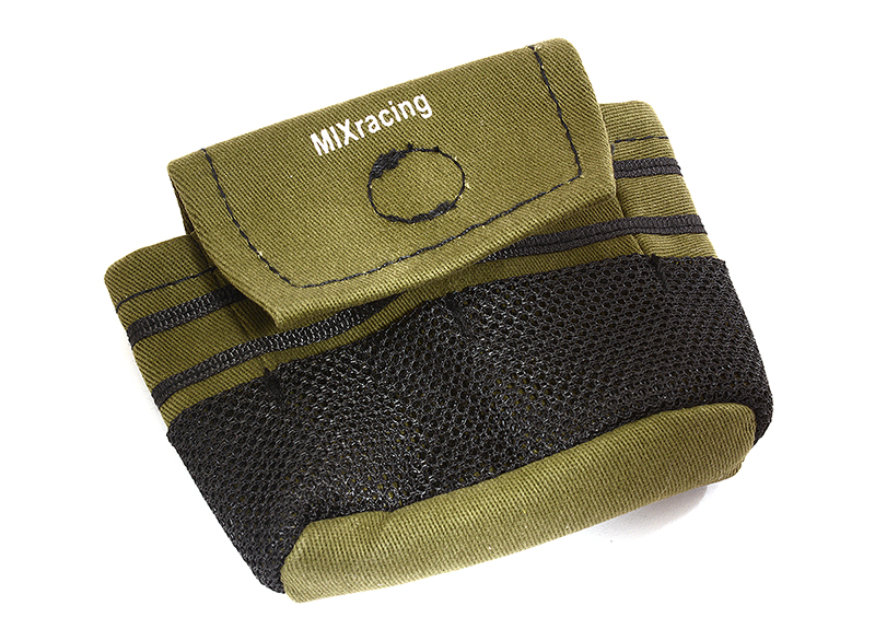 C30421DARKGREEN MIXRACING Belt Type Small Tool Carrying Pouch Storage Bag - Image 1