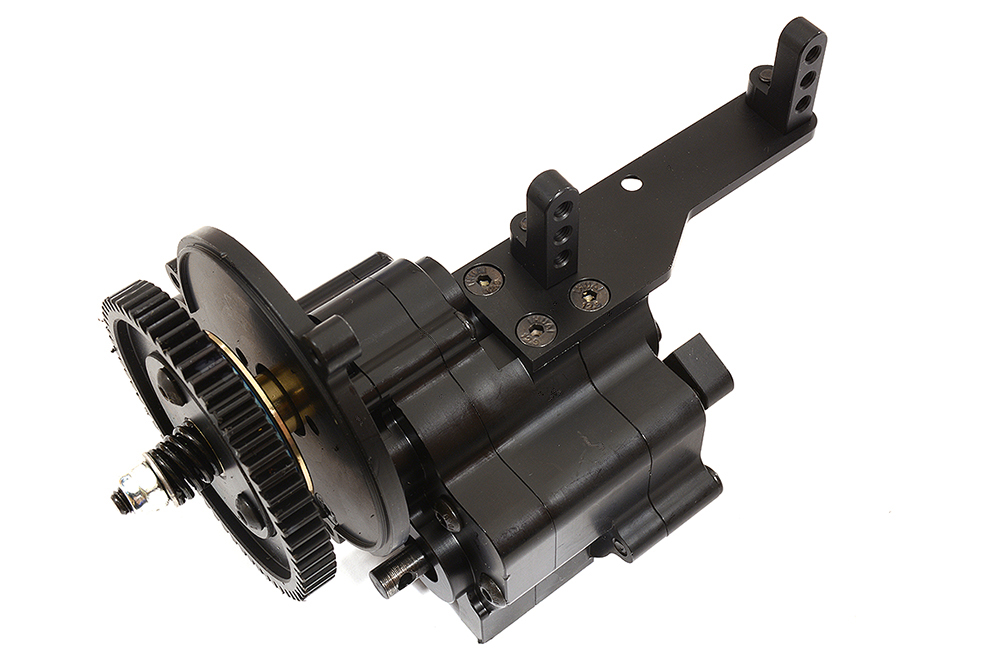 C30422 Complete Alloy 2-Speed-Shift Center Gearbox for Axial 1/10 Scale Wraith 2.2 - Image 1
