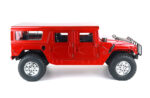 1/10 Scale 4X4 RC Hummer Truck ARTR with 2.4GHz Stick Remote, Red - Image 2