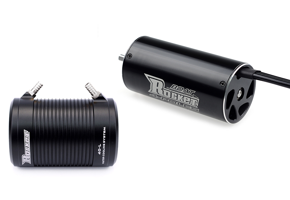 C30504 Surpass 4082 Sensorless Brushless Motor 1600kV w/ 5mm Shaft w/ 40L Water Jacket - Image 1