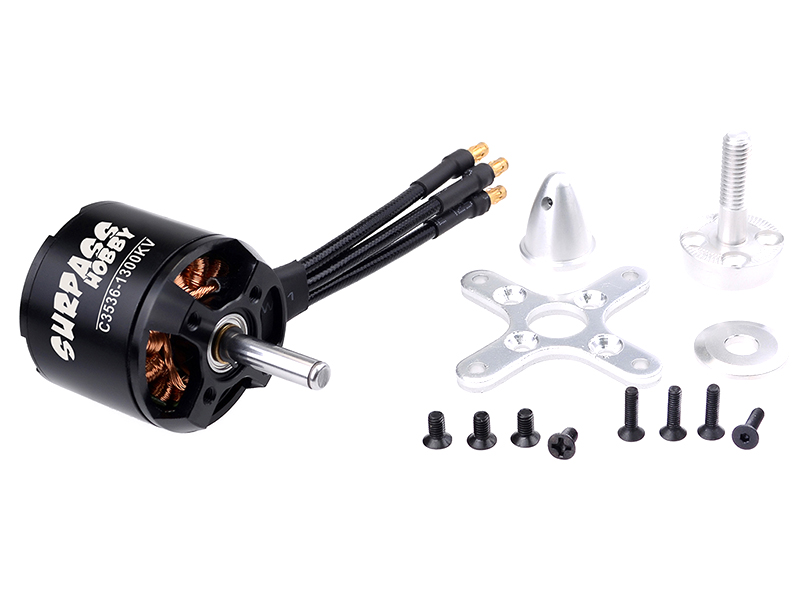 C30537 Surpass C3536-2814 Sensorless Brushless Motor 1300kV 4mm Shaft RC Quad/Airplane - Image 1