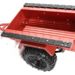 Realistic Leaf Spring 1/10 Size Utility Box Trailer for Scale Crawler Truck