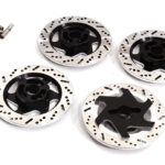 Realistic Alloy Machined Brake 12mm Hex Hub Set for 1/10 Scale On-Road