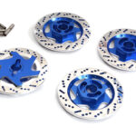 Realistic Alloy Machined Brake 12mm Hex Hub Set for 1/10 Scale On-Road