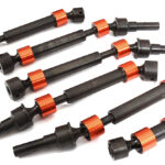 V2 6-Piece Metal Drive Shafts Set for Traxxas 1/10 E-Revo 2.0 8650 8655 8658