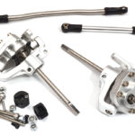 Alloy Machined Front Portal Axle Conversion for Axial 1/10 SCX10 II