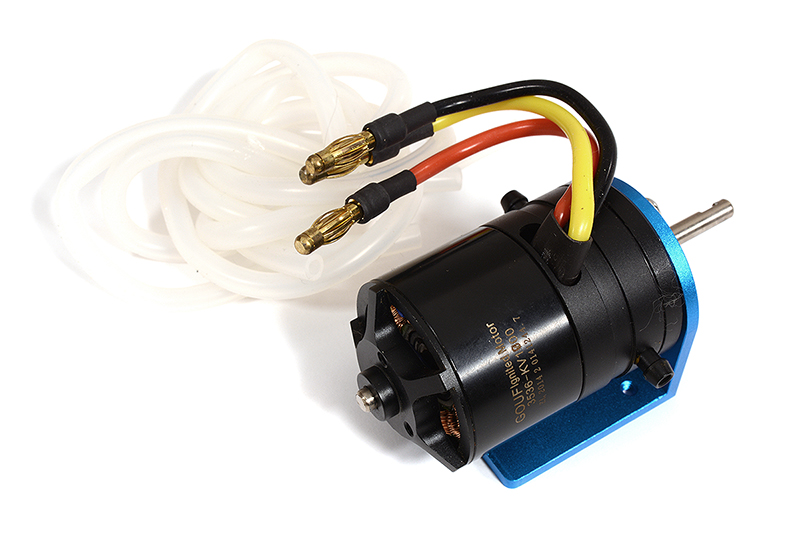 C30580 Outrunner 3536 Brushless Motor 1000kV w/ Water Cooling 4mm Shaft for RC Boat - Image 1
