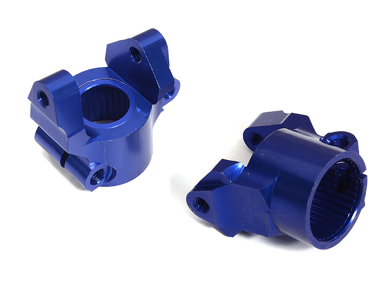 C30594BLUE Billet Machined Caster Blocks for Element RC 1/10 Scale Enduro Sendero - Image 1
