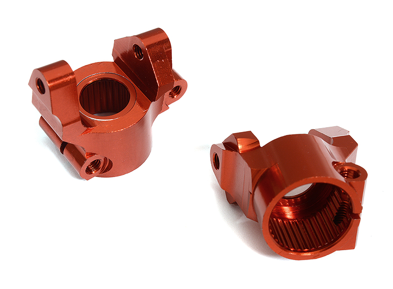 C30594RED Billet Machined Caster Blocks for Element RC 1/10 Scale Enduro Sendero - Image 1