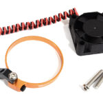 30x30x10mm High Speed Cooling Fan+Clamp Type Mount for 36mm O.D. Motor