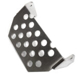 Realistic Stainless Steel Front Skid Plate for Axial SCX10 III Scale Crawler