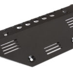 Stainless Steel Front Skid Plate for Traxxas TRX-4 G500 & AMG63 - Black