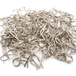 Bent-Up Body Clips (100) for 1/10 Scale RC (LxW=24x8mm)