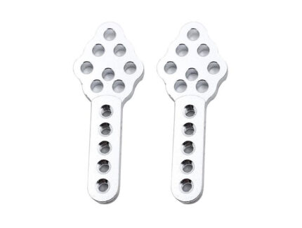 Billet Machined Add-On Shock Mounting Plates for Axial 1/10 SCX-10 Type Crawlers