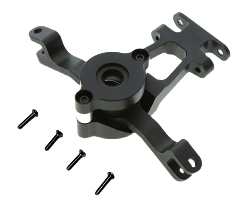 C30649BLACK Billet Machined Alloy Steering Bellcrank for Traxxas 1/10 E-Revo 2.0 5344 - Image 1