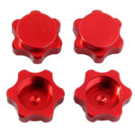 Billet Machined Aluminum 17mm Hex Hub Covers for 1/8 Buggy and Monster Truck