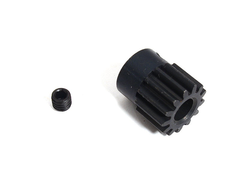 C30668 Machined HD Steel 0.8 MOD 32 Pitch Pinion 13T for BL Applications w/ 5mm Shaft - Image 1