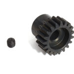 Machined HD Steel 0.8 MOD 32 Pitch Pinion 19T for BL Applications w/ 5mm Shaft