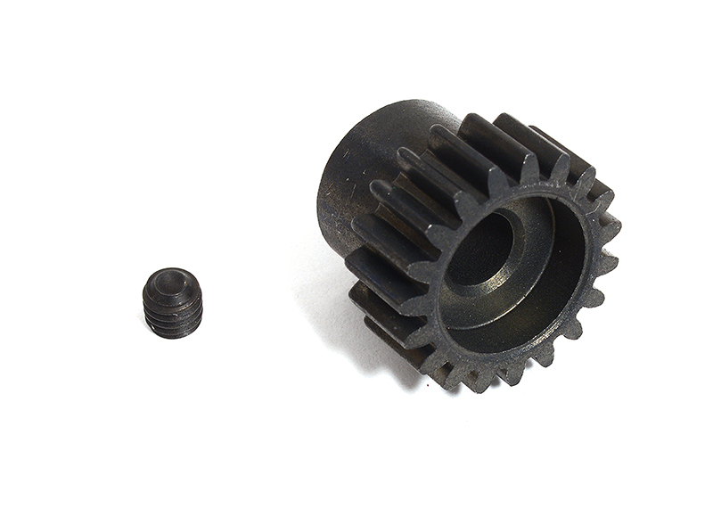 C30674 Machined HD Steel 0.8 MOD 32 Pitch Pinion 19T for BL Applications w/ 5mm Shaft - Image 1