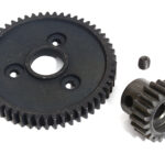 Steel 0.8M 32 Pitch 54T Spur+20T Pinion Set w/5mm for Most Traxxas 1/10 4X4