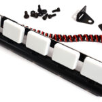 Realistic Roof Top Spot LED (5) Light Set 125mm Width for 1/10 Scale RC