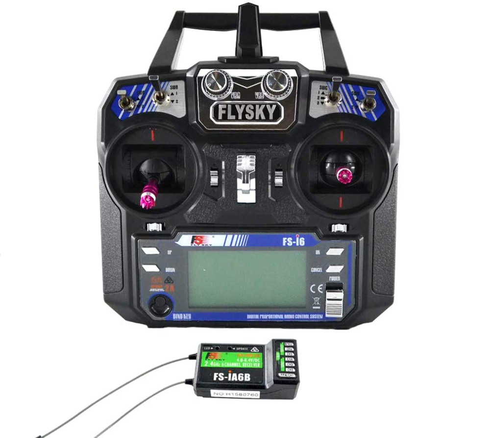 C30725 FS-i6 2.4GHz 6CH Radio Set, TX w/FS-iA6B for Aircraft & RTR Upgrade - Image 1