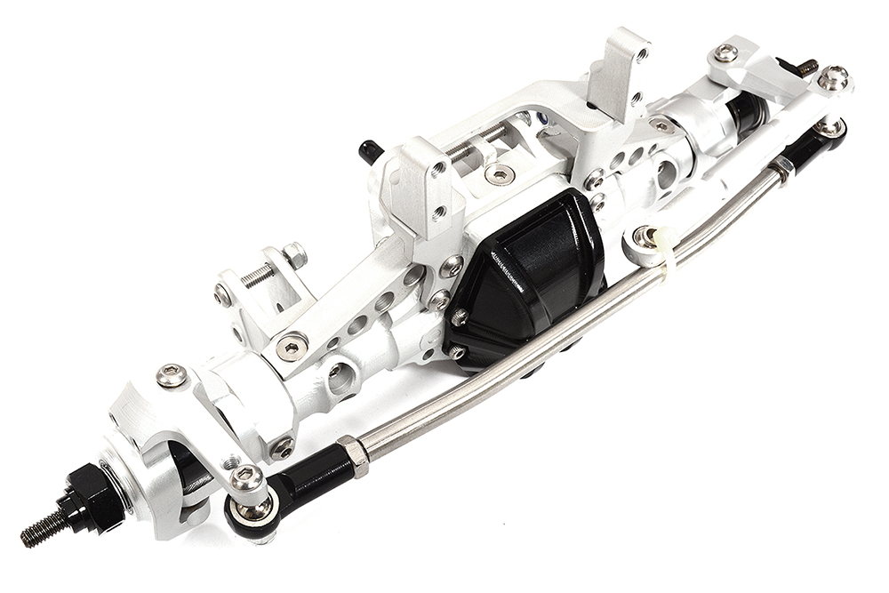 C30730HARD Complete Billet Machined T11 Front Axle for Axial 1/10 SCX-10 Dingo Honcho Jeep - Image 1