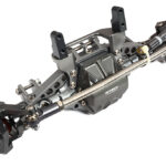 Complete Billet Machined T12 Front Axle for Axial 1/10 SCX-10 Dingo Honcho Jeep