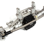 Complete Billet Machined T12 Front Axle for Axial 1/10 SCX-10 Dingo Honcho Jeep