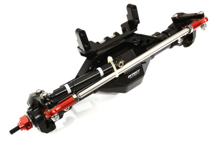 Complete Billet Machined T13 Front Axle for Axial 1/10 SCX-10 Dingo Honcho Jeep